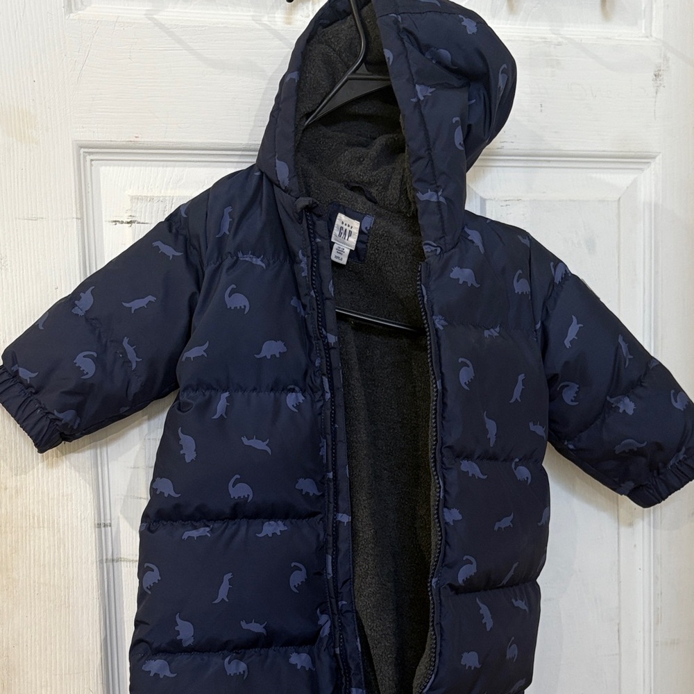 GAP Kids Navy Blue Puffer Jacket